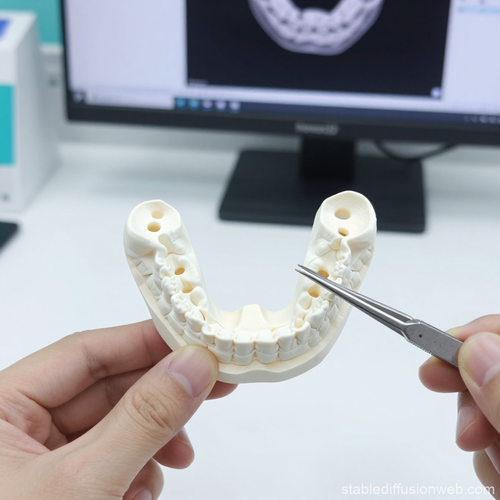 3D Printed Surgical Guide for Dental Procedures