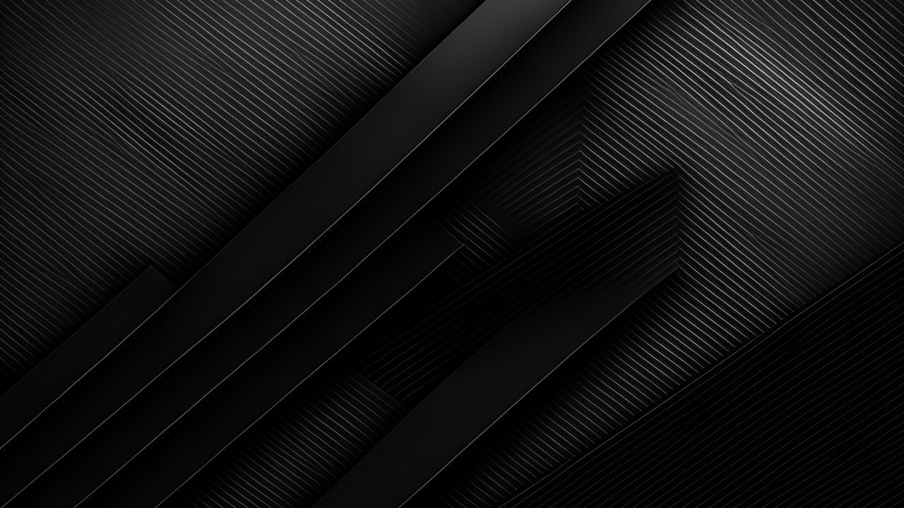 Abstract Black Layered Geometric Background