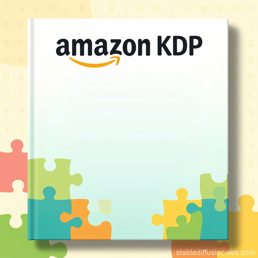Amazon KDP Puzzle Book Cover Design
