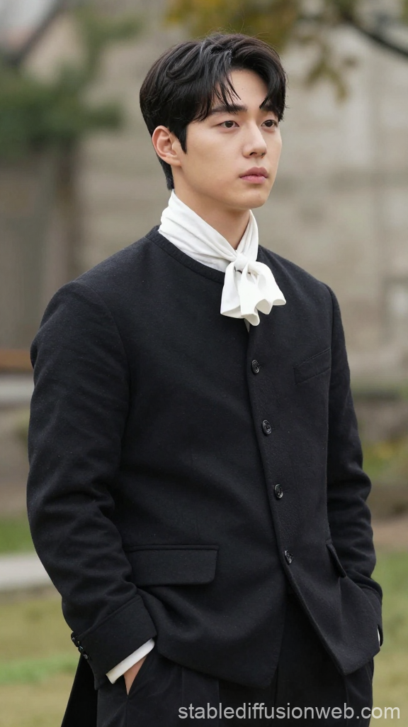 Baroque Romance Style Portrait of a Man