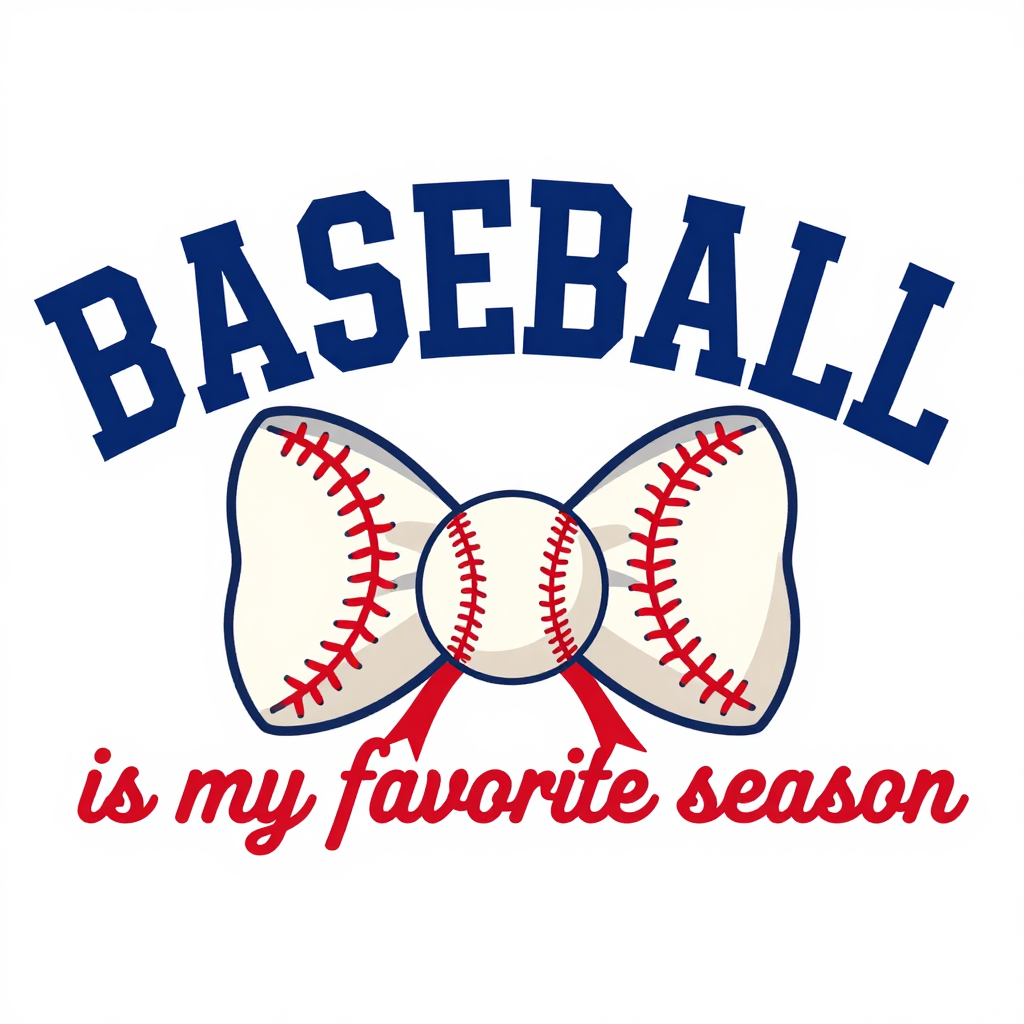 Baseball Is My Favorite Season Graphic Design