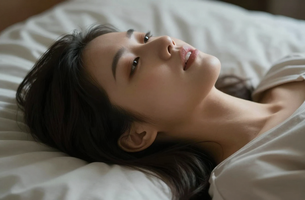 Beautiful Woman in Quiet Contemplation