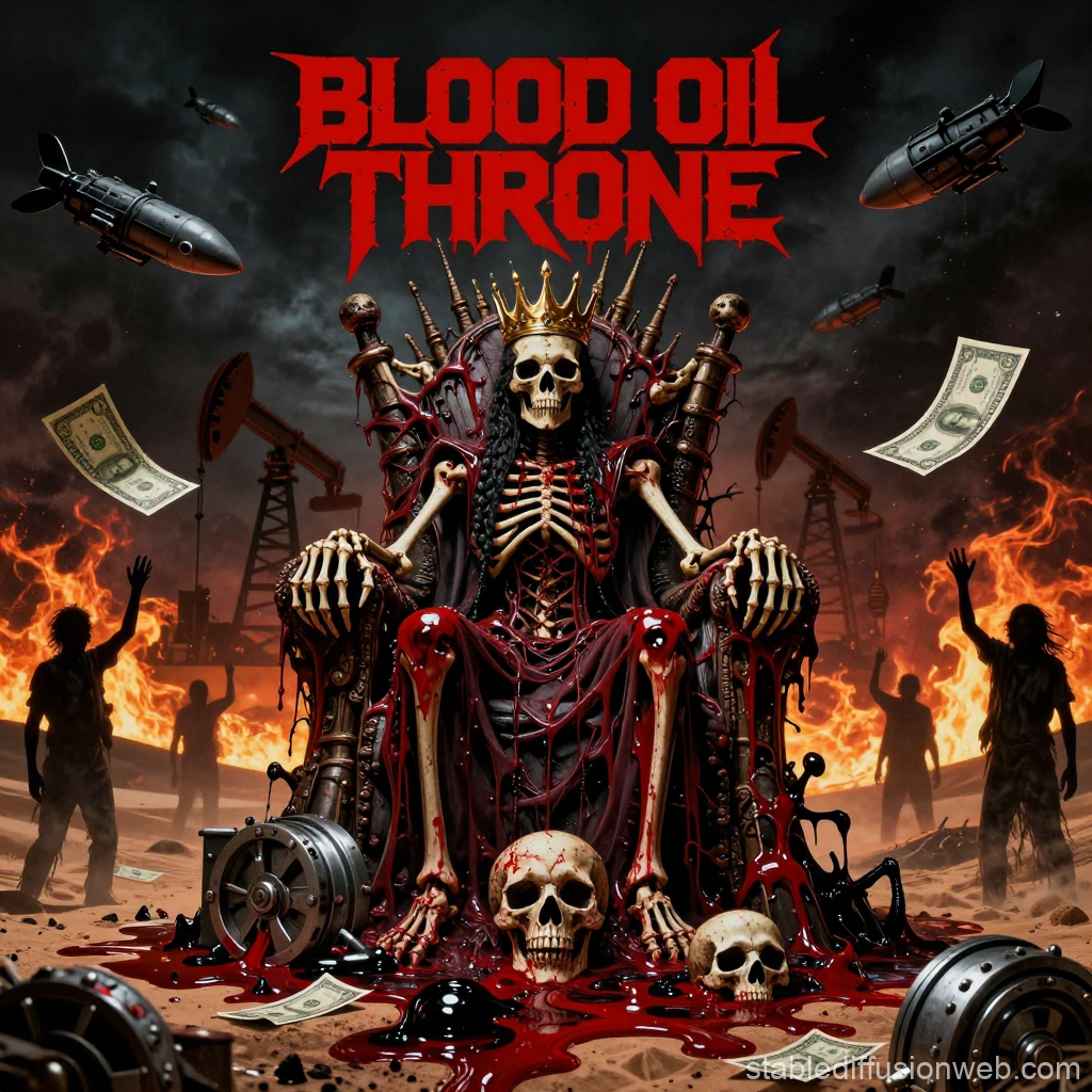 Blood Oil Throne: Apocalyptic Skeleton King