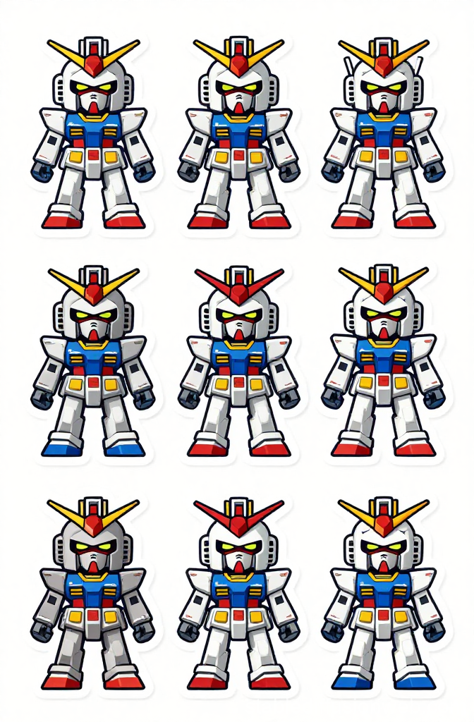 Chibi Gundam Variants Collection