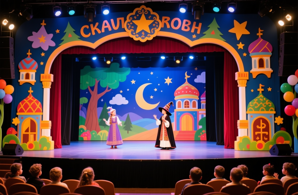 Children's Theater Performance with Fairy Tale Theme