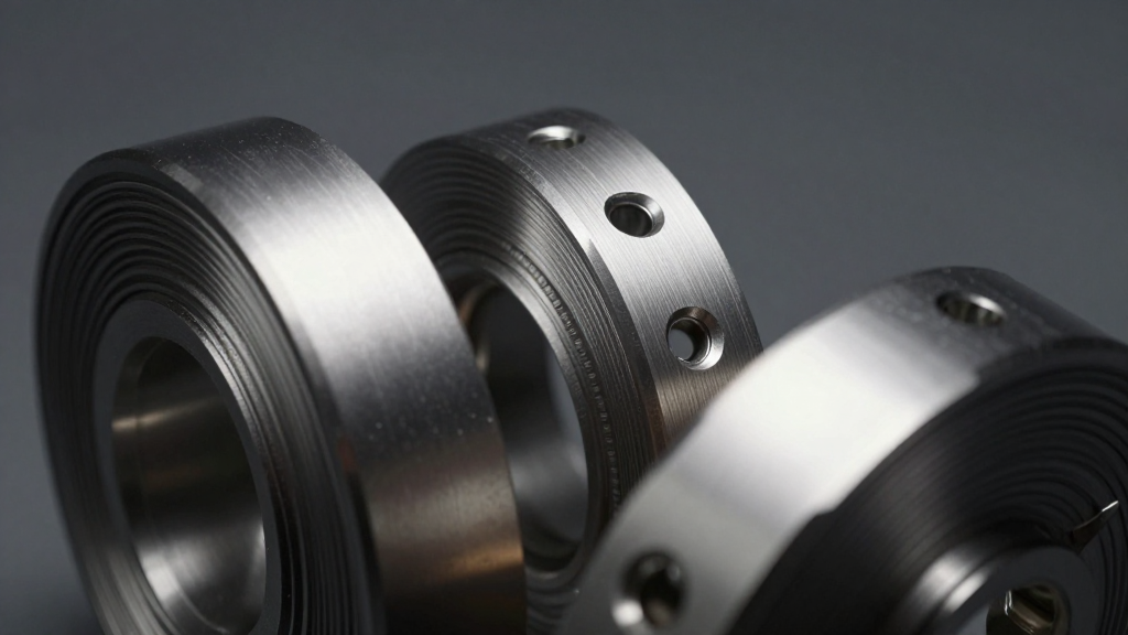 Close-up of Precision Metal Components