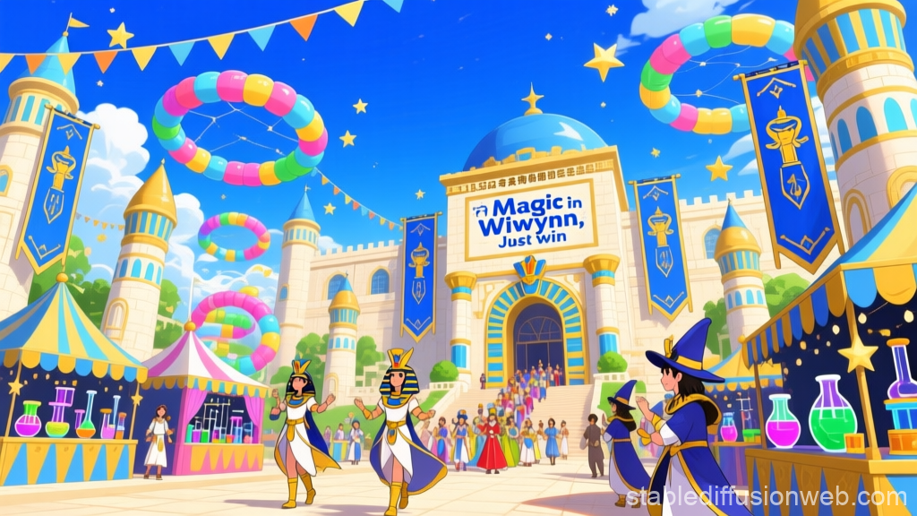 Colorful Magic Festival at Wiwynn Castle
