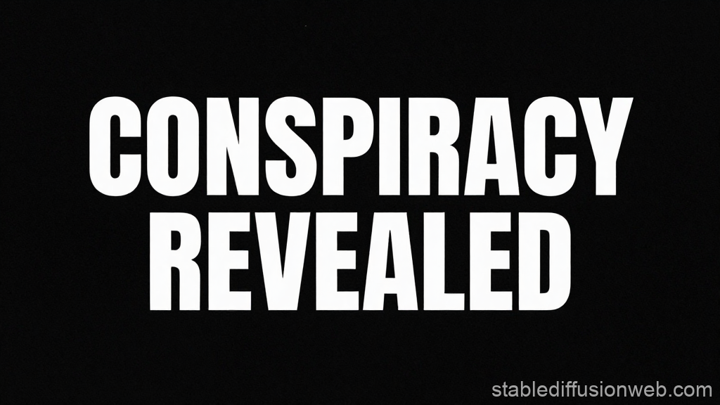 Conspiracy Revealed Bold Text