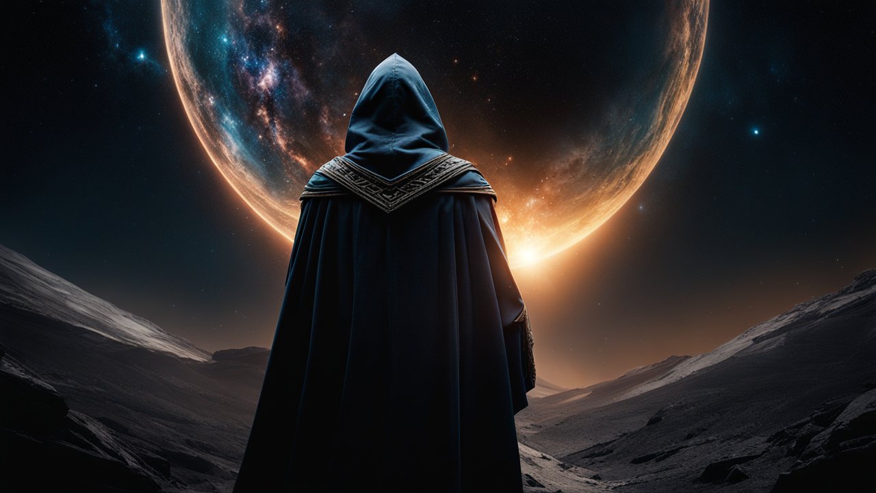 Cosmic Nomad Gazing at a Distant Planet