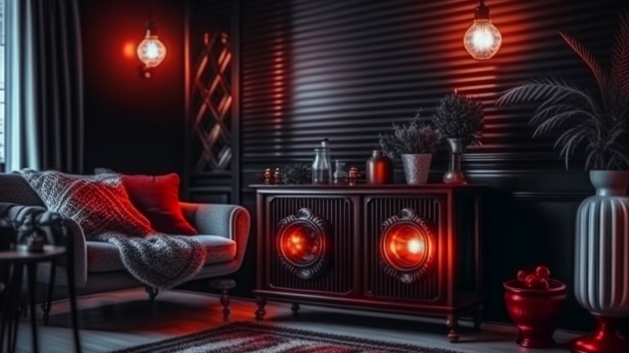 Cozy Modern Living Room with Ambient Heating