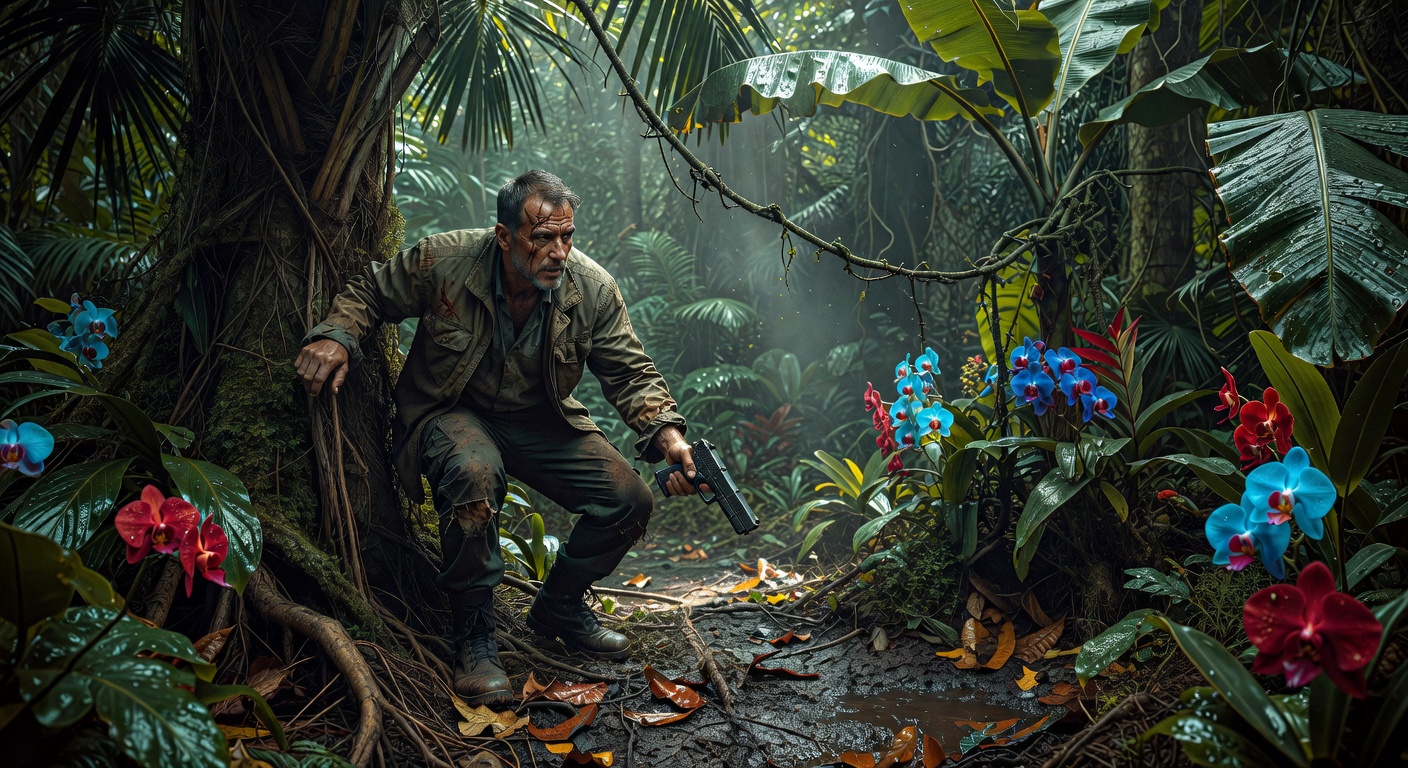 Criminal in Tropical Garden