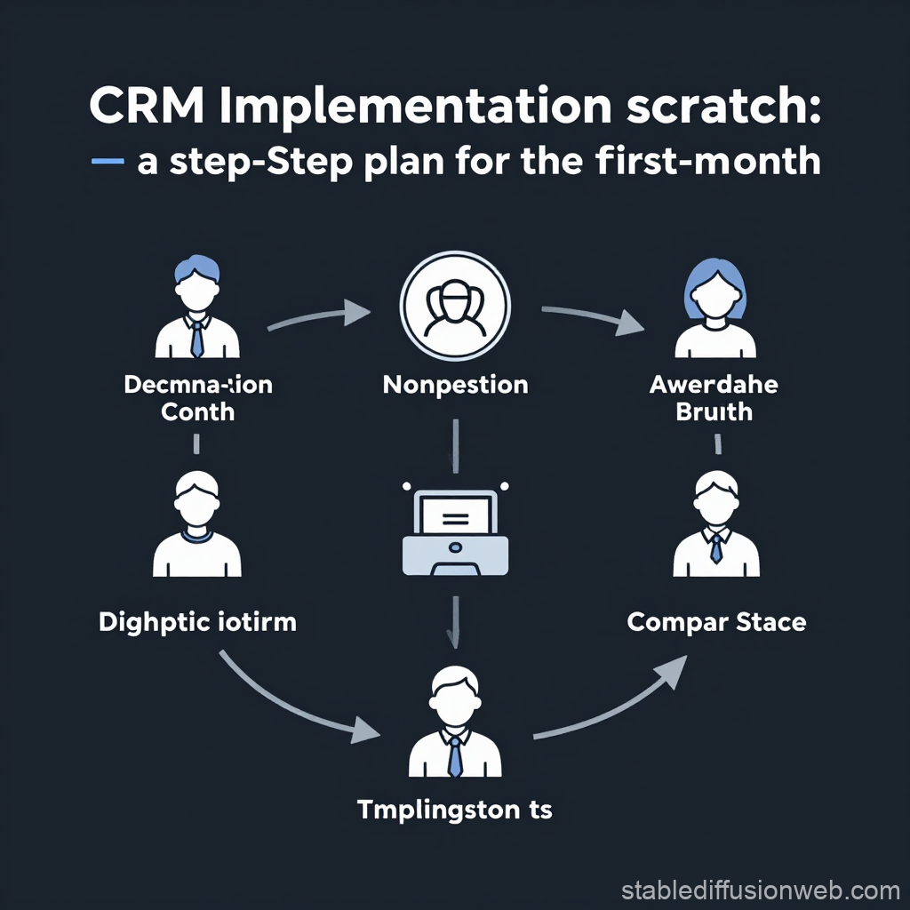CRM Implementation Step-by-Step Plan for the First Month