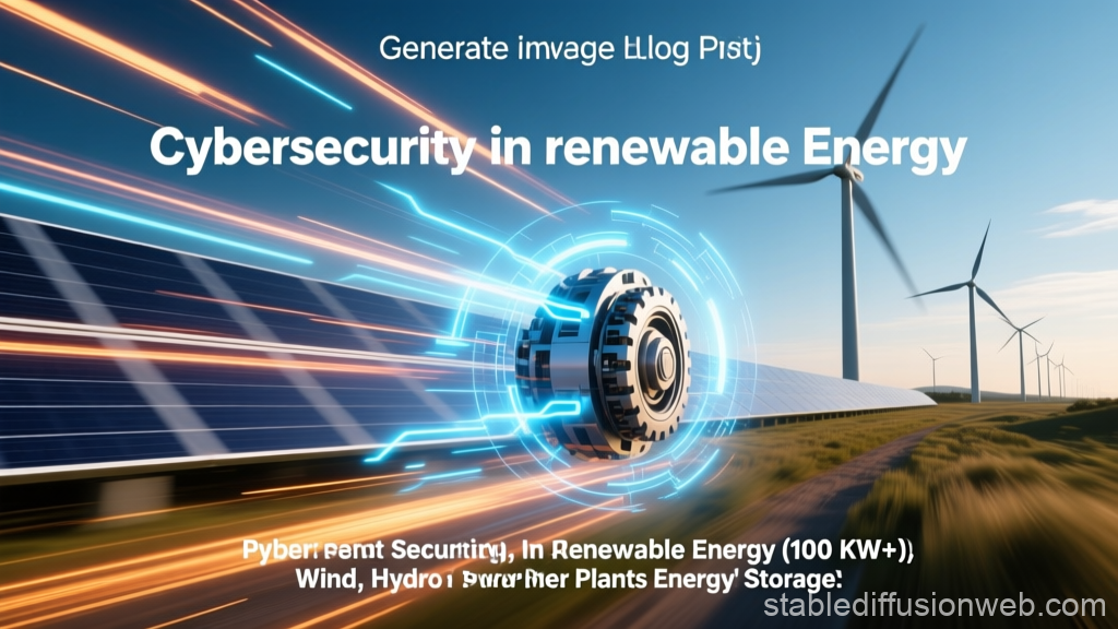 Cybersecurity in Renewable Energy with Futuristic Tech
