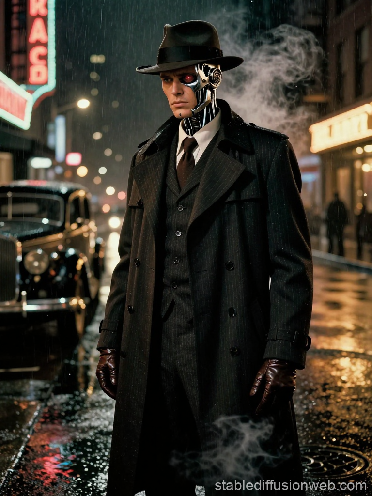 Cyborg Detective in Prohibition-Era Chicago