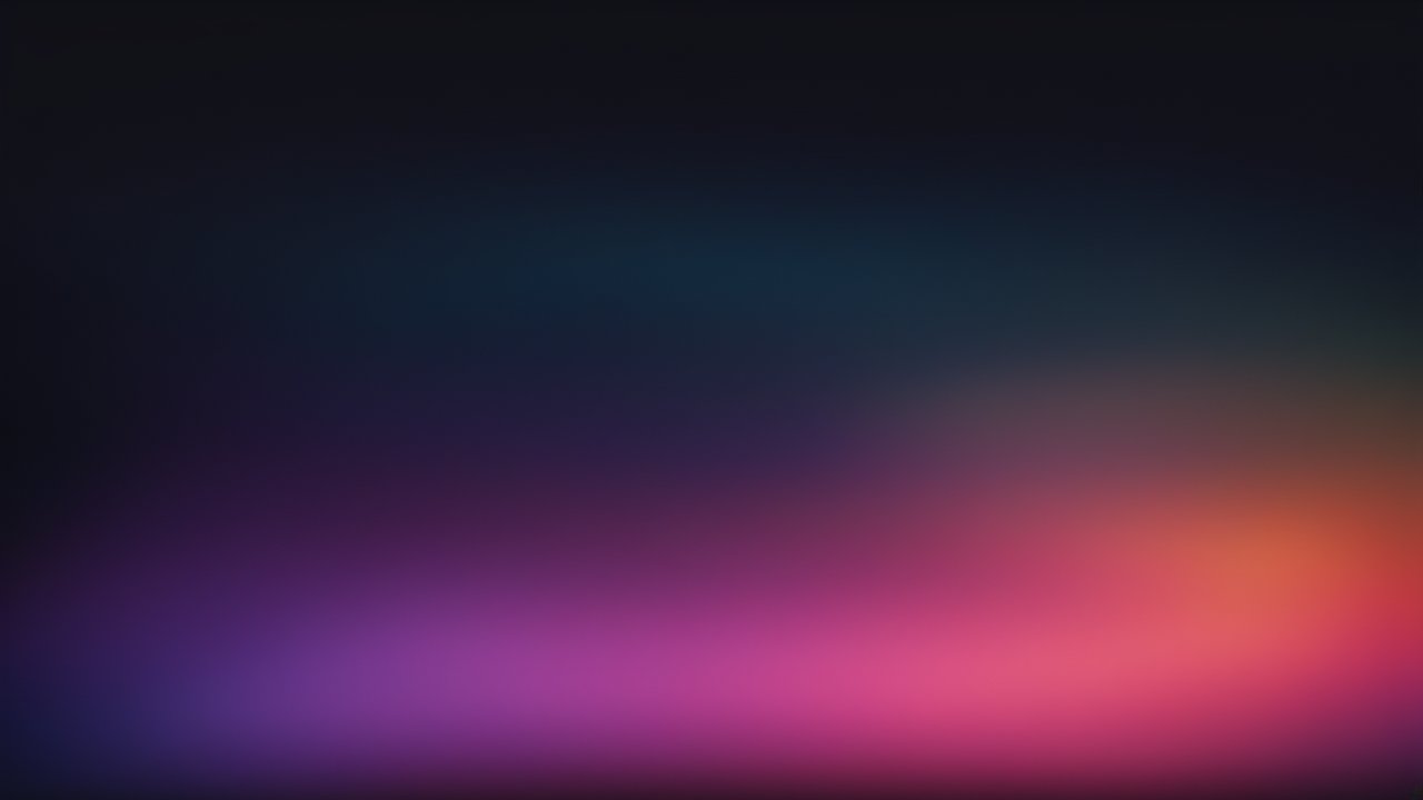 Dark Blurry Abstract Gradient with Vibrant Colors