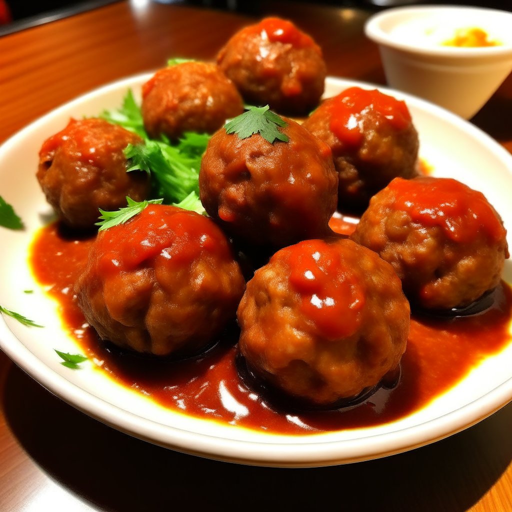 Delicious Meatballs in Rich Tomato Sauce