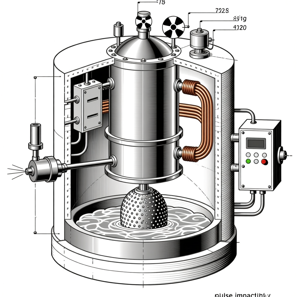 Detailed Technical Drawing of Thermonuclear Generator