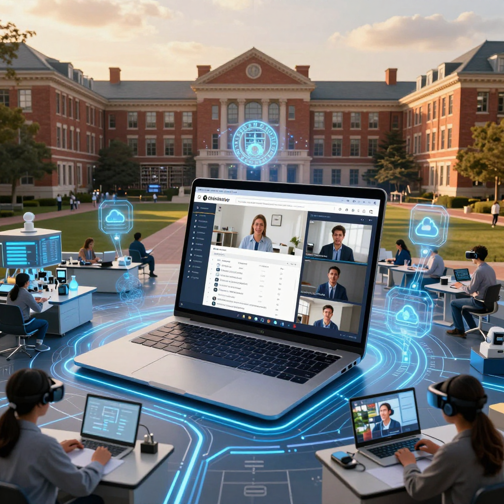 Digital Campus Ecosystem with Virtual Collaboration