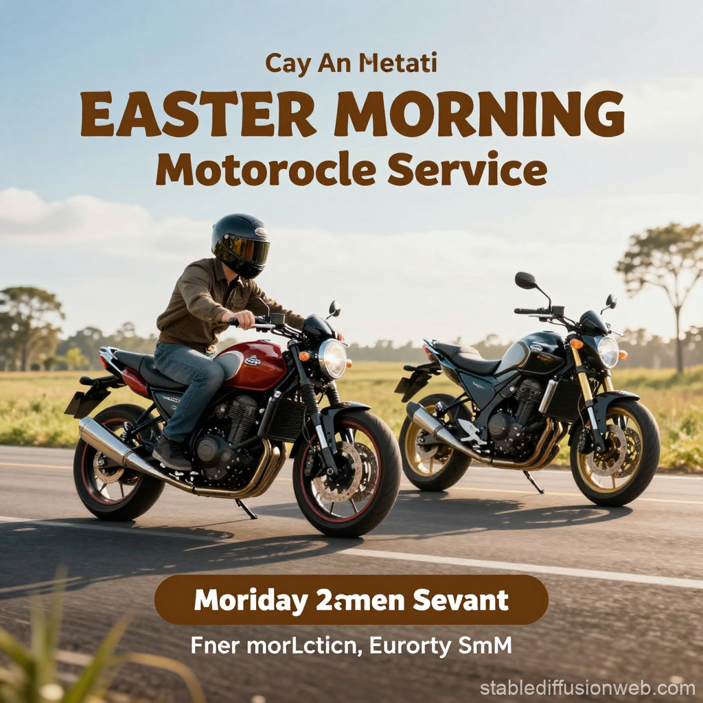 Easter Morning Motorcycle Service Event