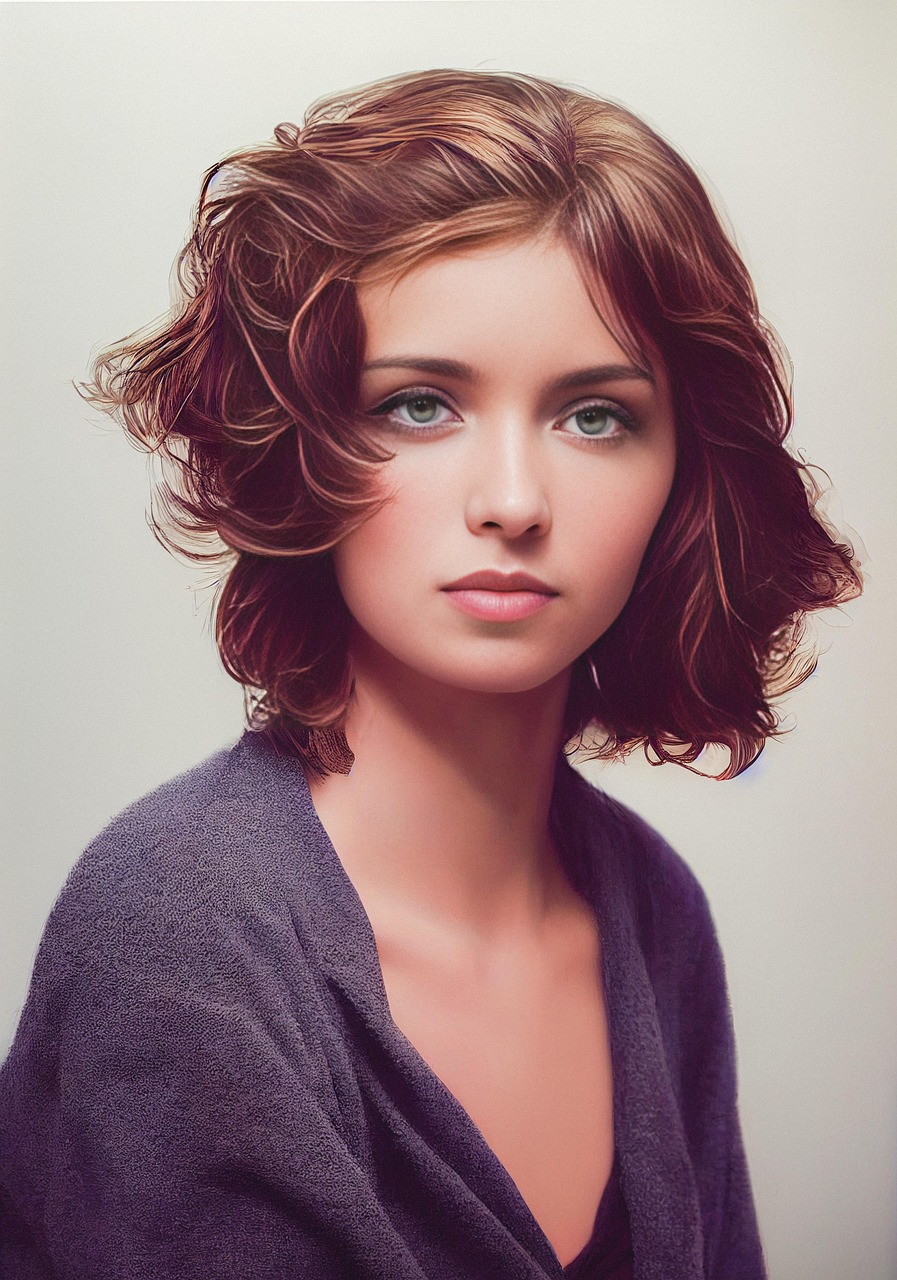 Elegant Fantasy Portrait of a Young Woman