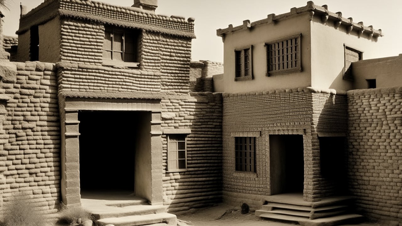 Elegant Traditional Egyptian Mudbrick Houses