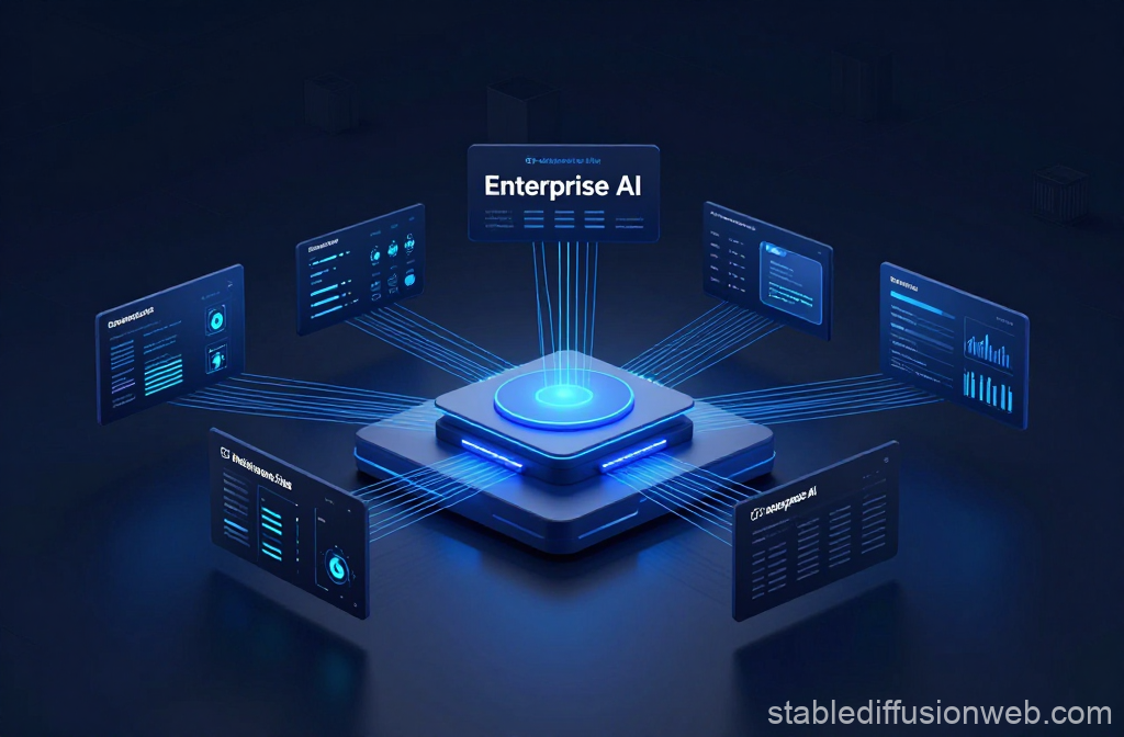 Enterprise AI Analytics Platform with Connected Data Panels