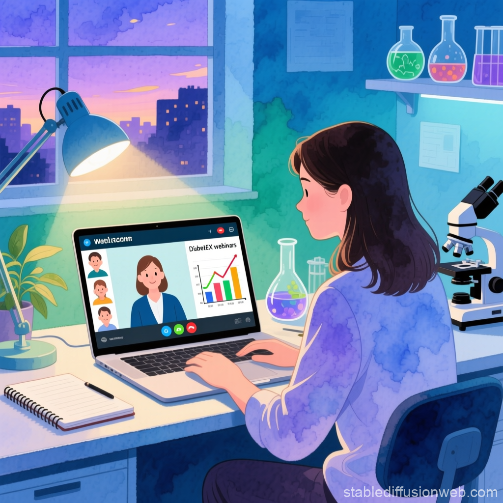Evening Webinar on Diabetes Research in a Lab Setting