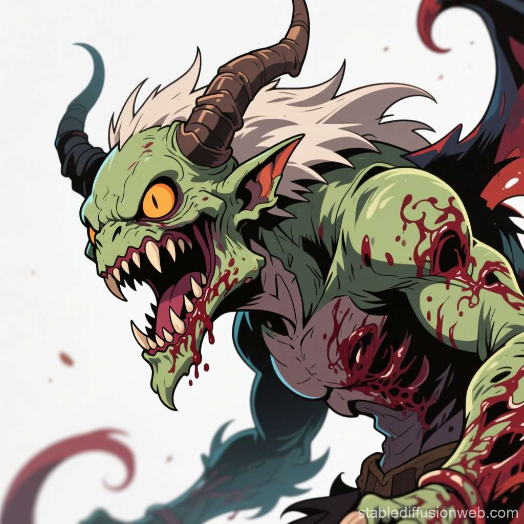 Ferocious Abominable RPG Boss Creature