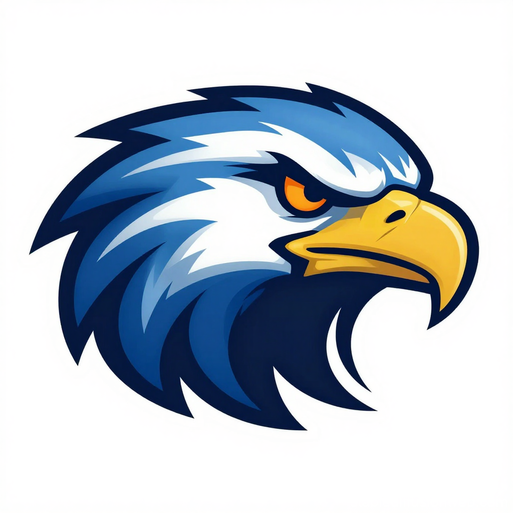 Fierce Eagle Sports Mascot Logo