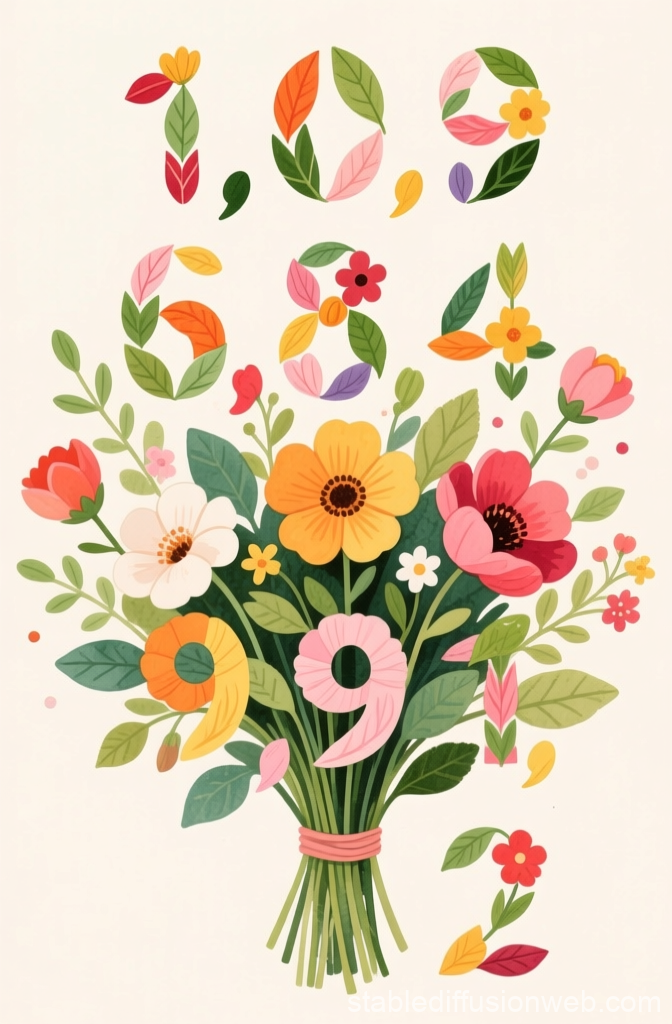 Floral 8 March Women's Day Celebration Design