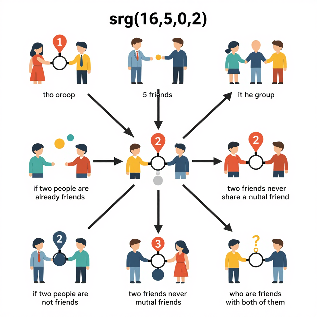 Friendship Graph Explanation with Illustrations