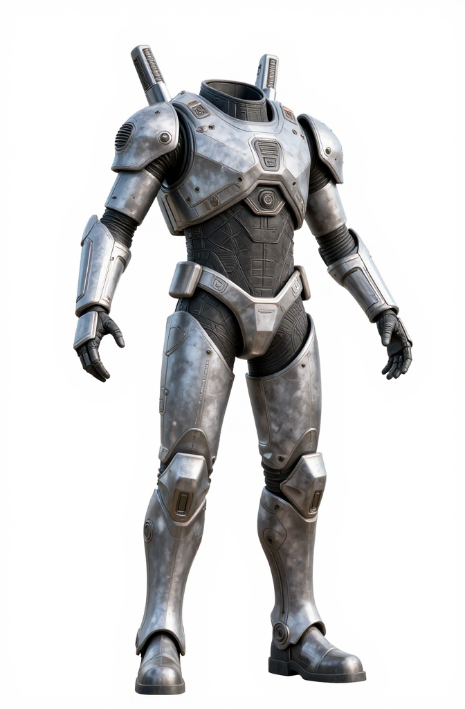 Futuristic Sci-Fi Space Raider Armor