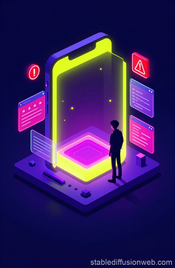 Glowing Phone Trap with Digital Alerts