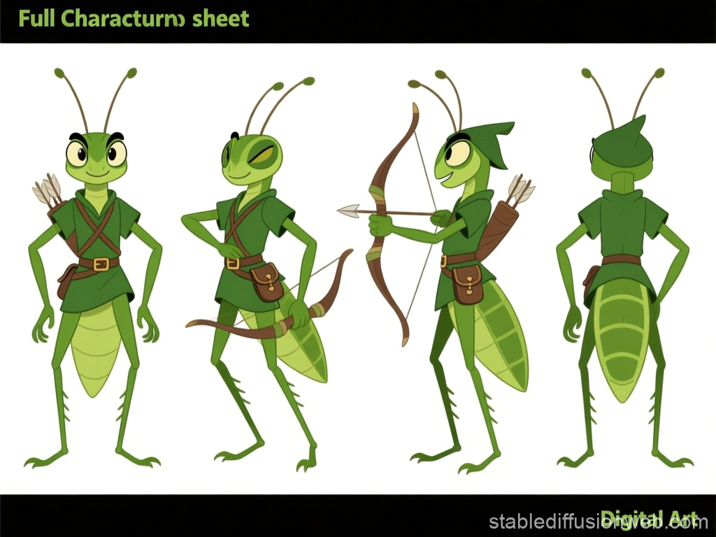 Grasshopper Archer Character Sheet