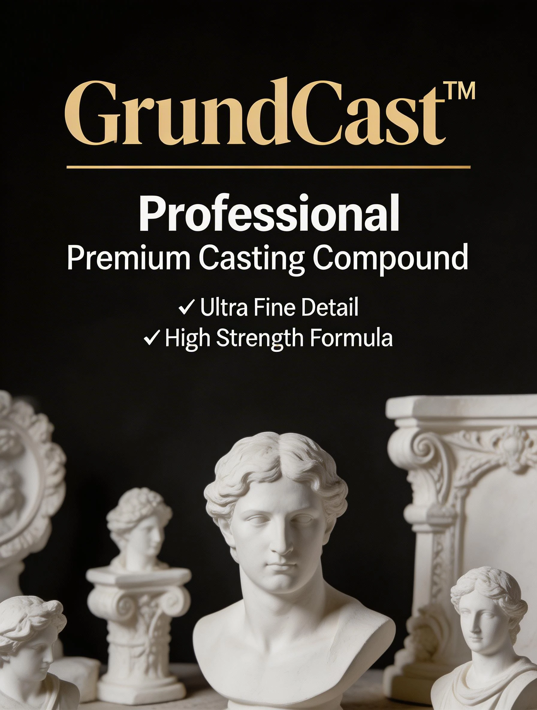 GrundCast Professional Premium Casting Compound Advertisement