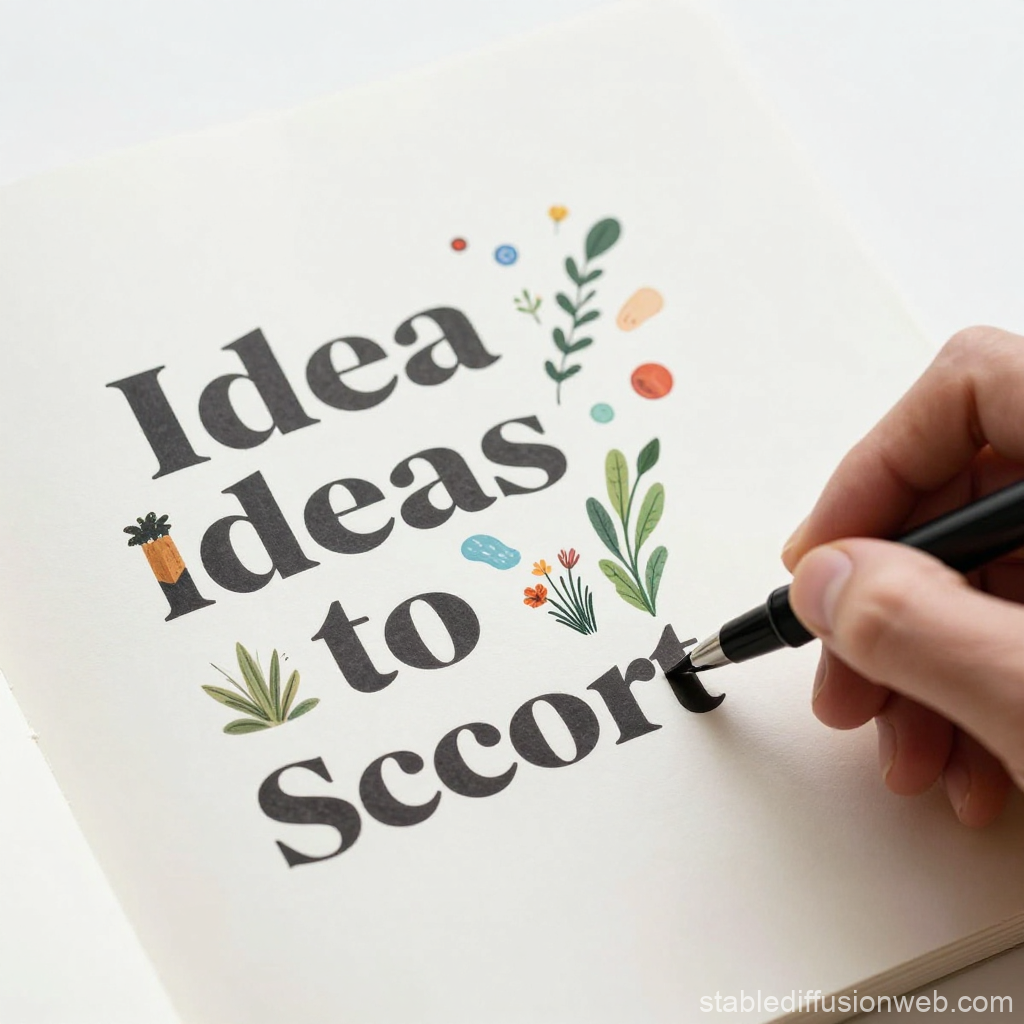 Hand Lettering with Botanical Illustrations