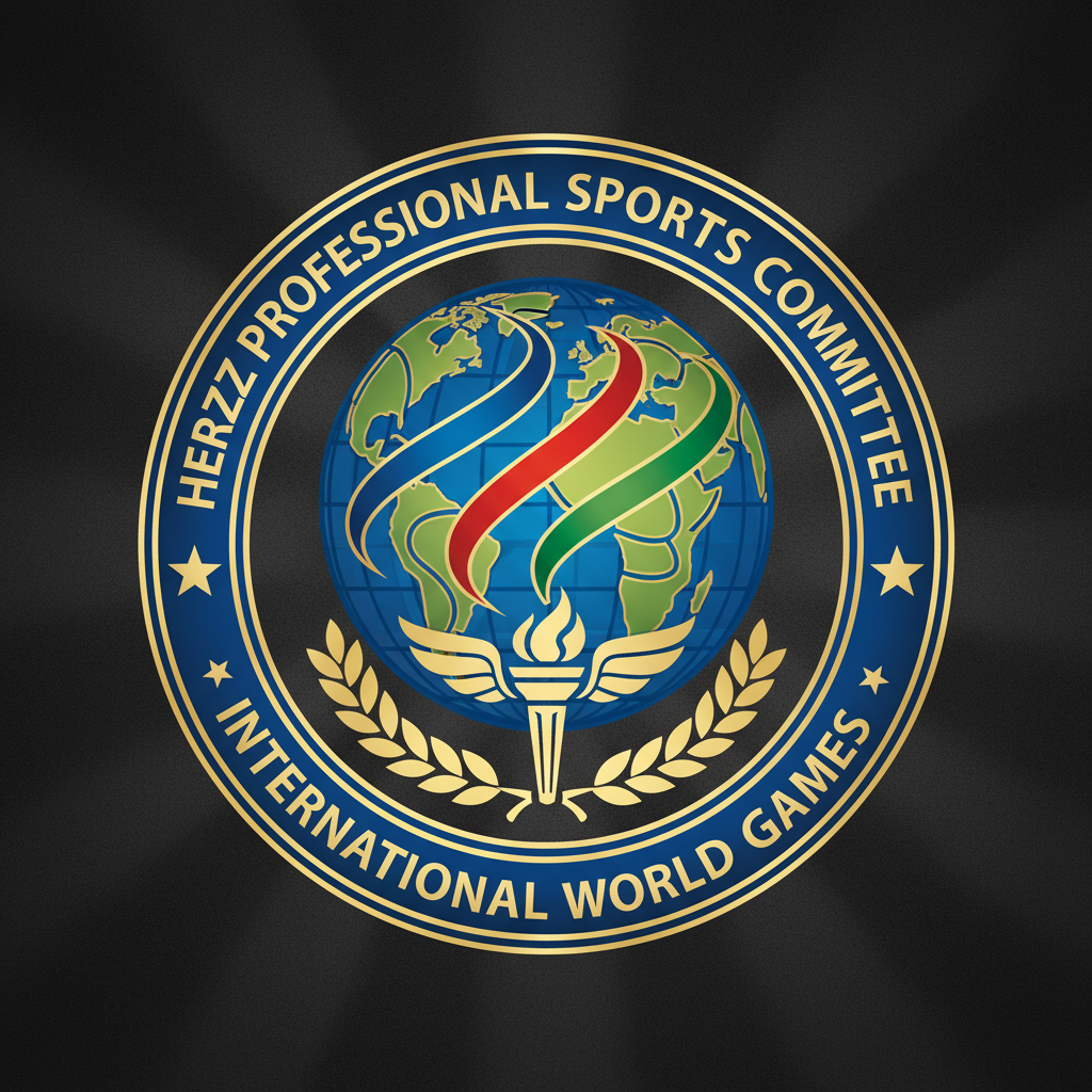 Herzz Professional Sports Committee International World Games Logo