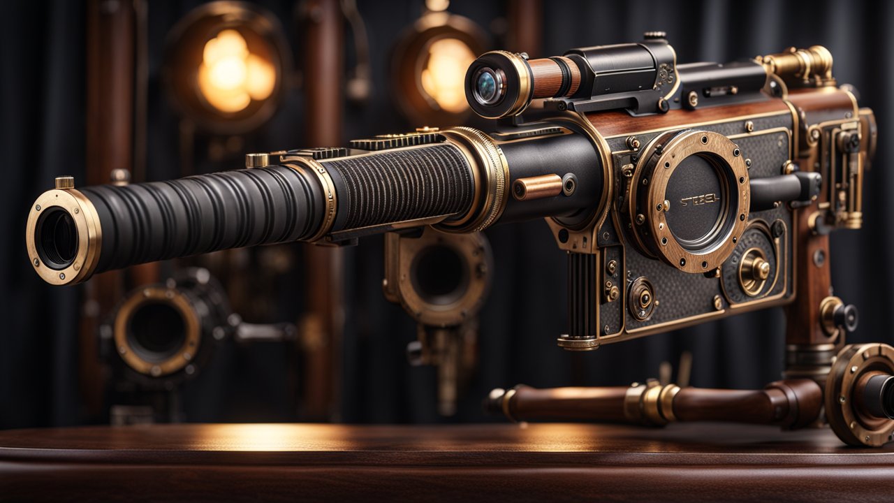High-End Steampunk Long-Range Optical Device
