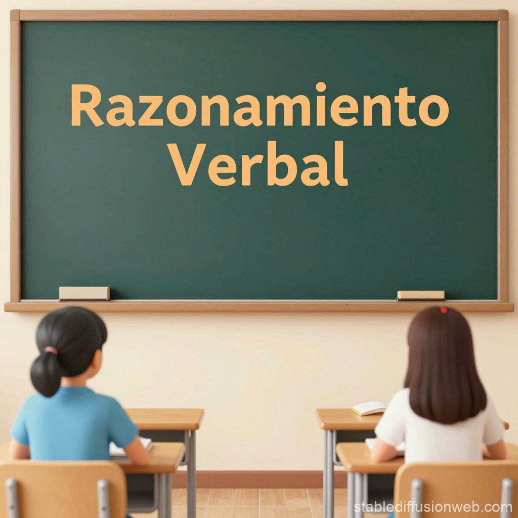 High School Classroom with Verbal Reasoning Lesson