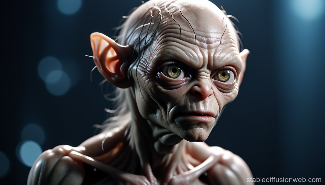 Highly Detailed 3D Render of a Fantasy Creature