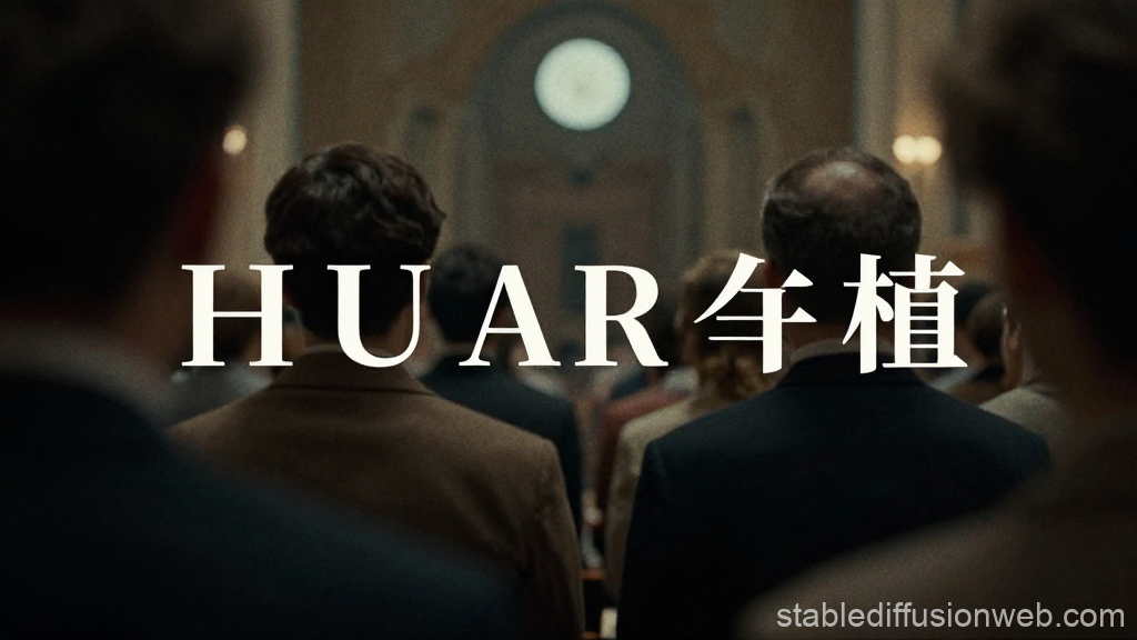 HUAR 年植 - Audience in a Dimly Lit Hall