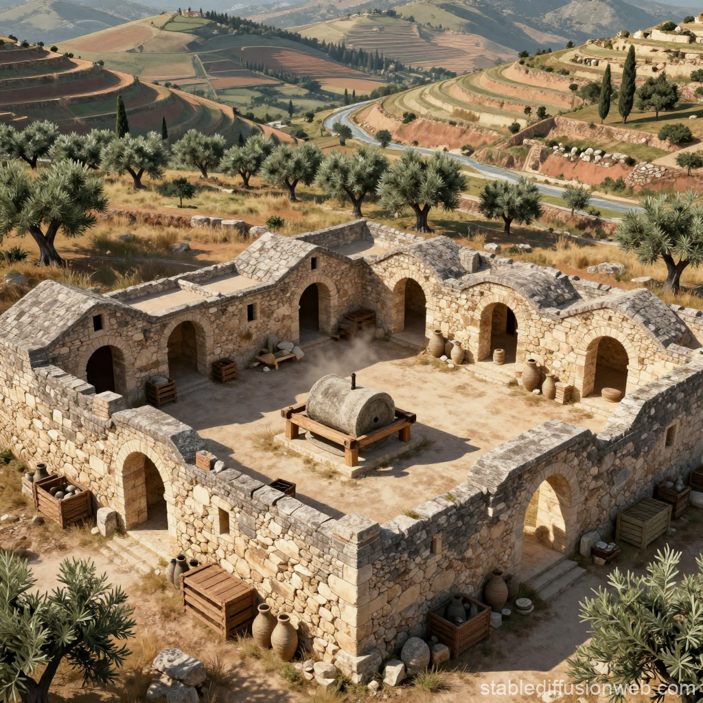 Late Antique Pamphylia Farmstead in Terraced Landscape