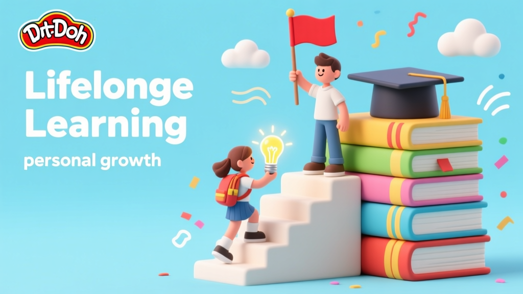 Lifelong Learning and Personal Growth Illustration
