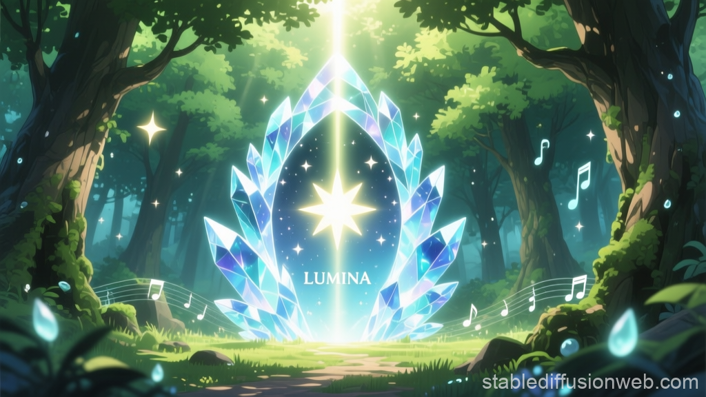 Lumina Elven Radiance in Enchanted Forest
