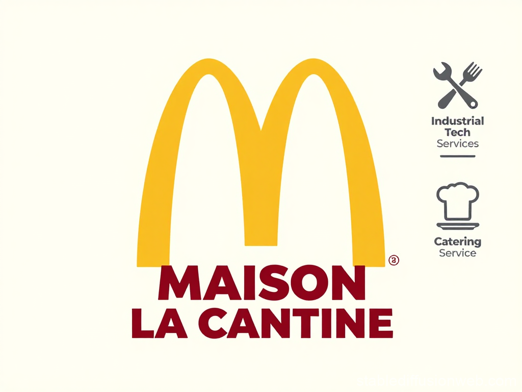 Maison La Cantine Logo with Industrial and Catering Services