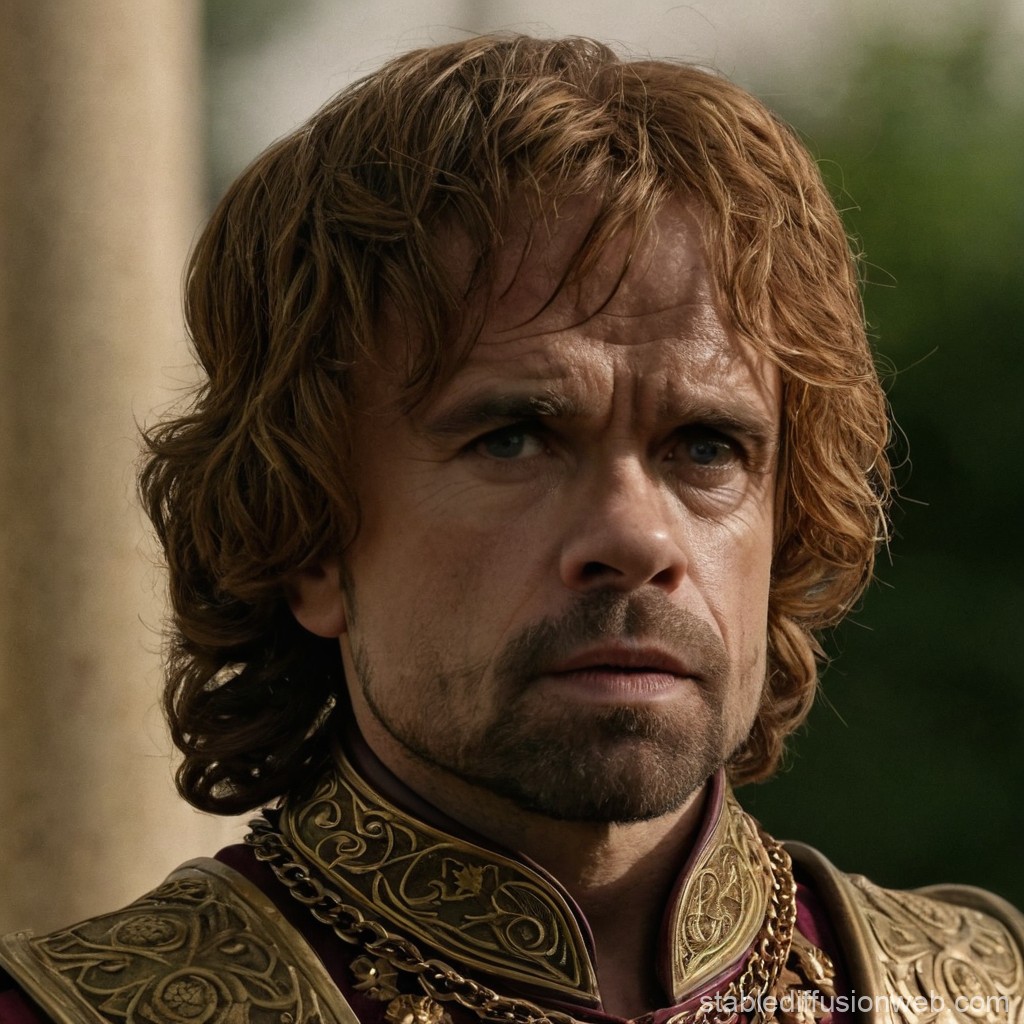 Medieval Nobleman Portrait in Ornate Armor