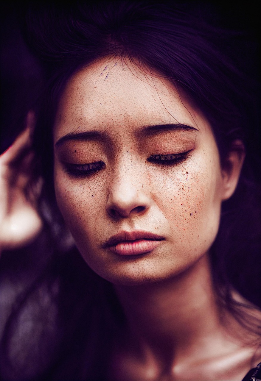 Melancholic Fantasy Portrait of a Woman