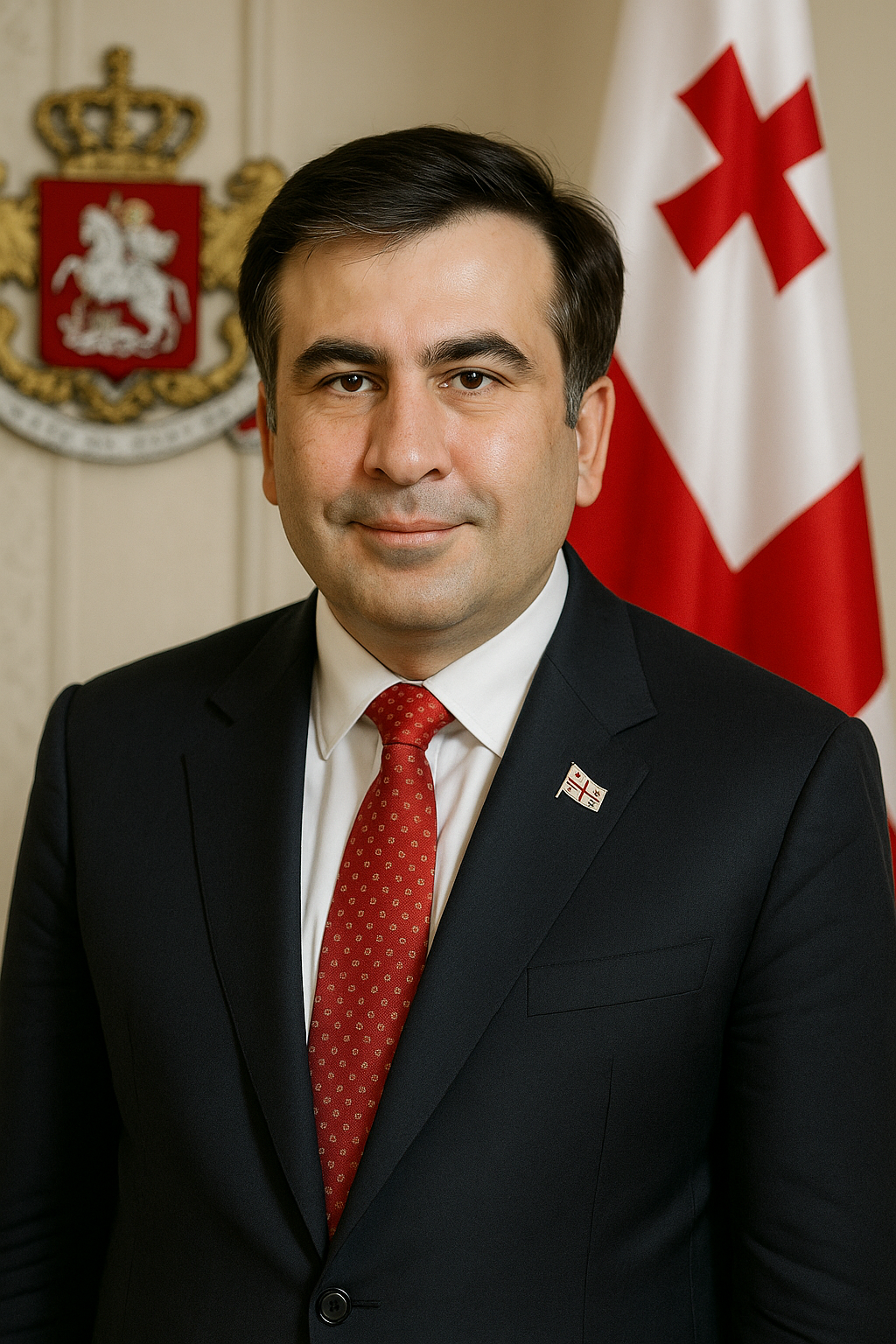 Mikheil Saakashvili Presidential Portrait