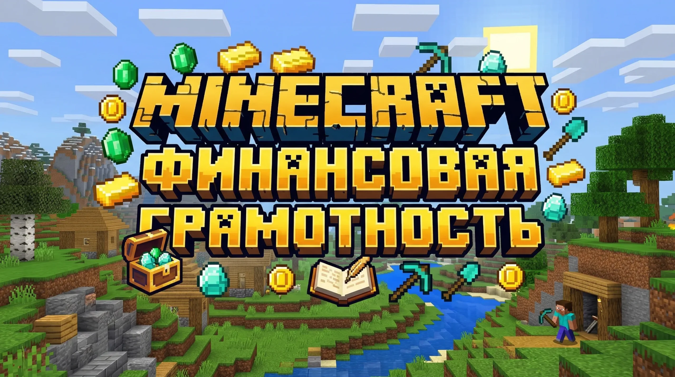 Minecraft Financial Literacy in Russian