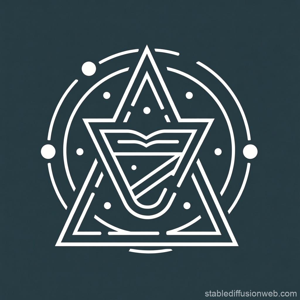 Minimalist Alchemy Magic Symbol